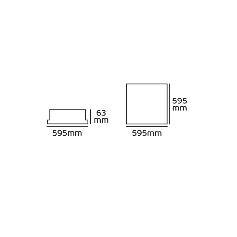 LED ПАНЕЛ LEDINAIRE GEN5 RC065B 34S/840 LED ПАНЕЛ LEDINAIRE GEN5 RC065B 34S/840