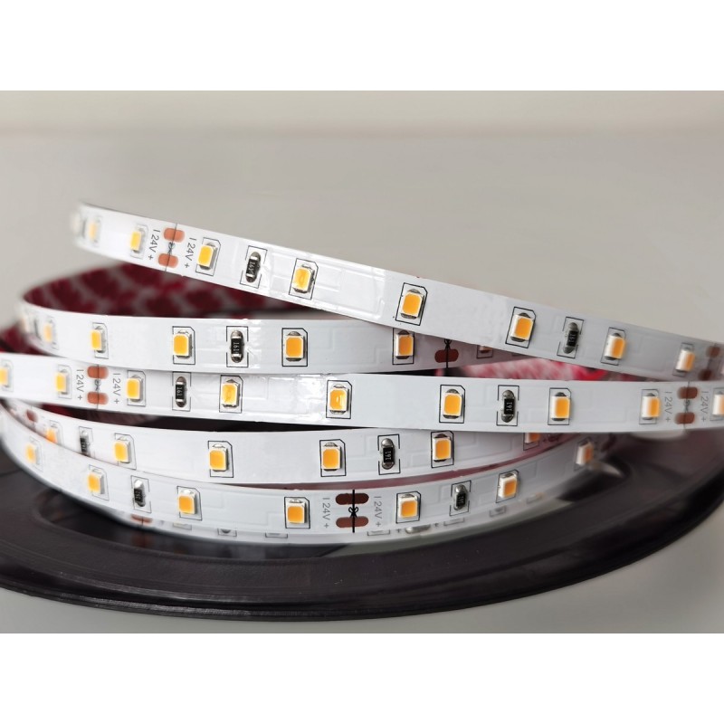 LED ЛЕНТА 24V 3528 ТОПЛО БЯЛА 60 LED/M
