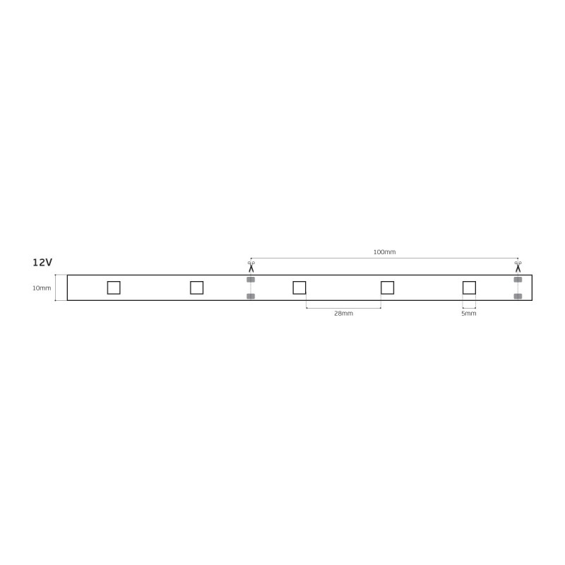 LED ЛЕНТА 5050 RGB 30 LED/М