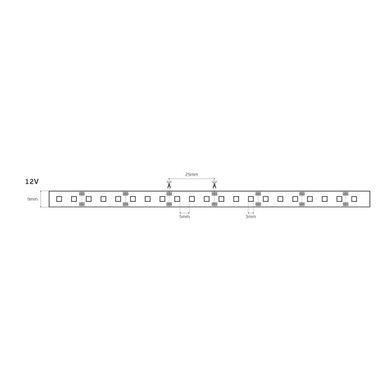 LED ЛЕНТА 3528 ТОПЛА БЯЛА 12V 120 LED/M LED ЛЕНТА 3528 ТОПЛА БЯЛА 12V 120 LED/M