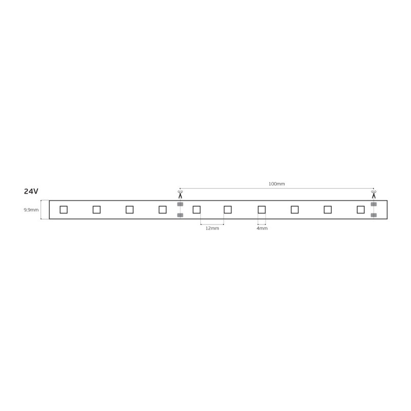 LED ЛЕНТА VK/24/5050/WD/60