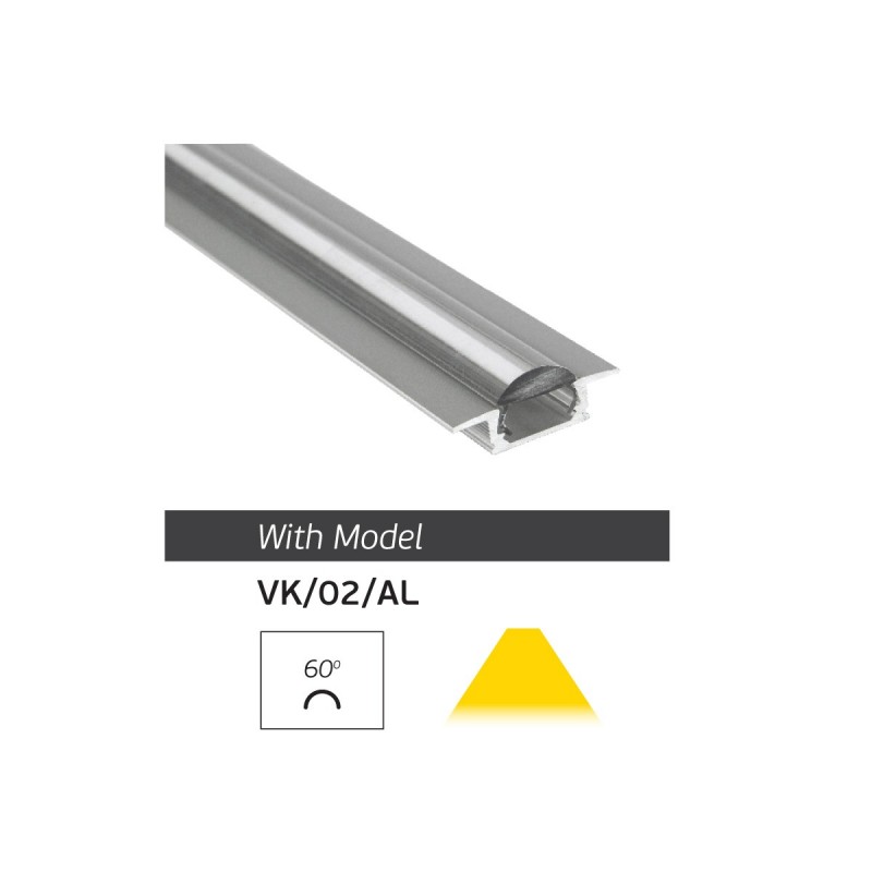 LED ПРОФИЛ VK/K01U/W