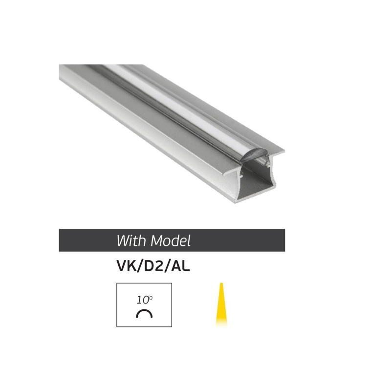 LED ПРОФИЛ VK/K01U/W