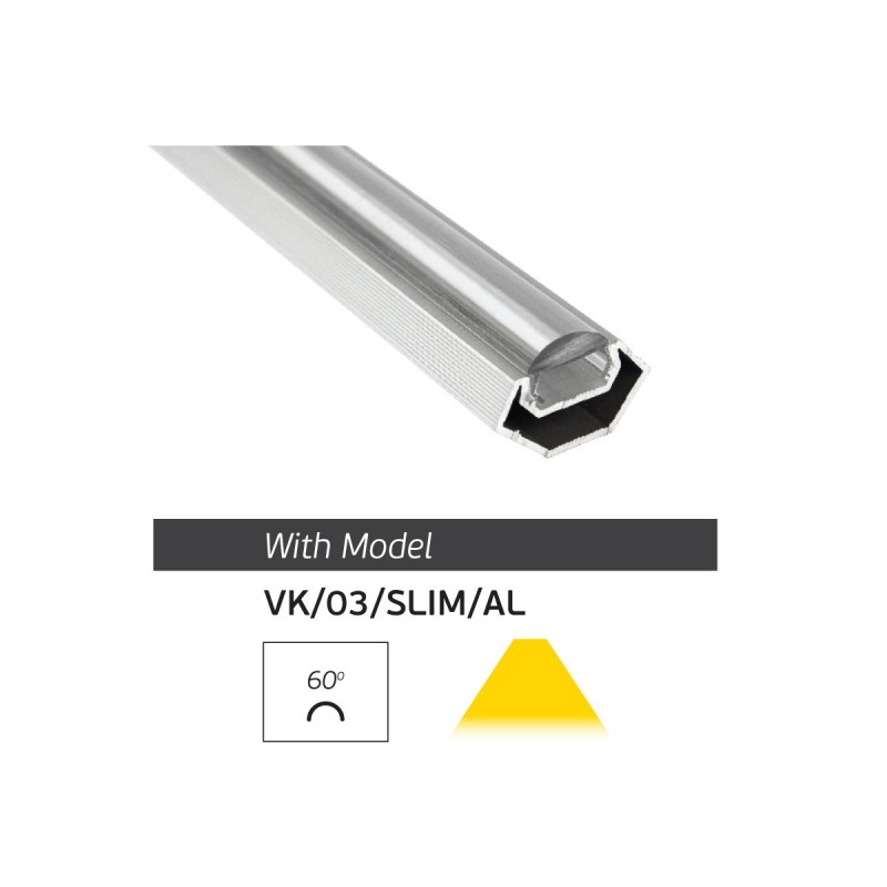 LED ПРОФИЛ VK/K01U/W