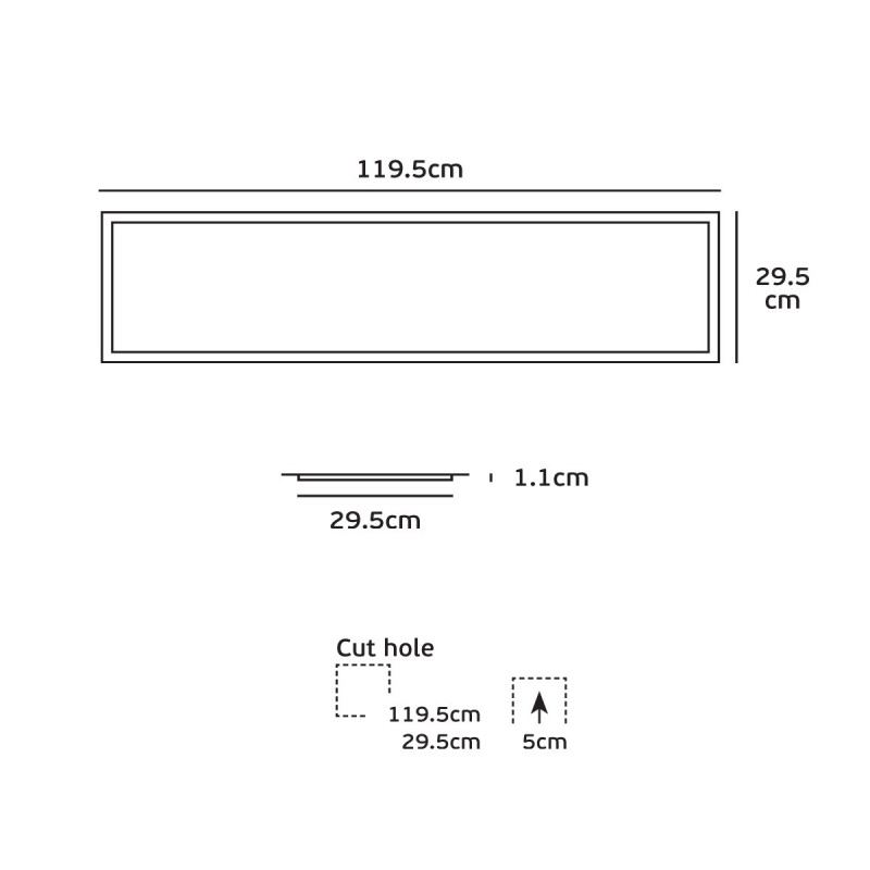 LED ПАНЕЛ 63158-215123 4000K