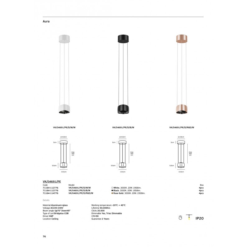 LED ПАНЕЛ VK 71164-114776 LED ПАНЕЛ VK 71164-114776