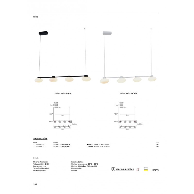 LED ПАНЕЛ VK 71164-004727 4000K 24W LED ПАНЕЛ VK 71164-004727 4000K 24W