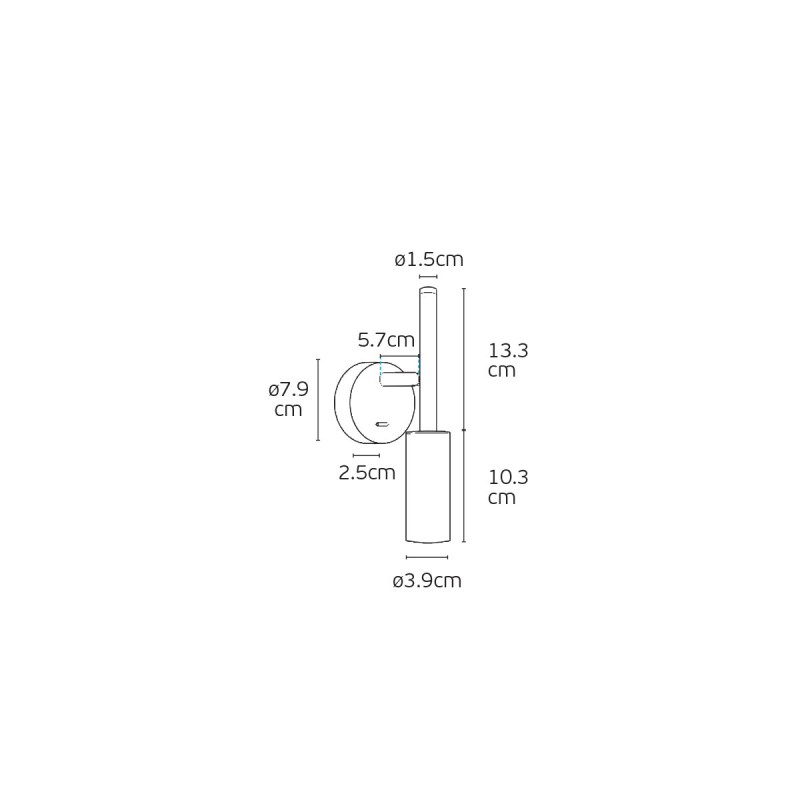 LED ПАНЕЛ VK 64171-314115 БЯЛ