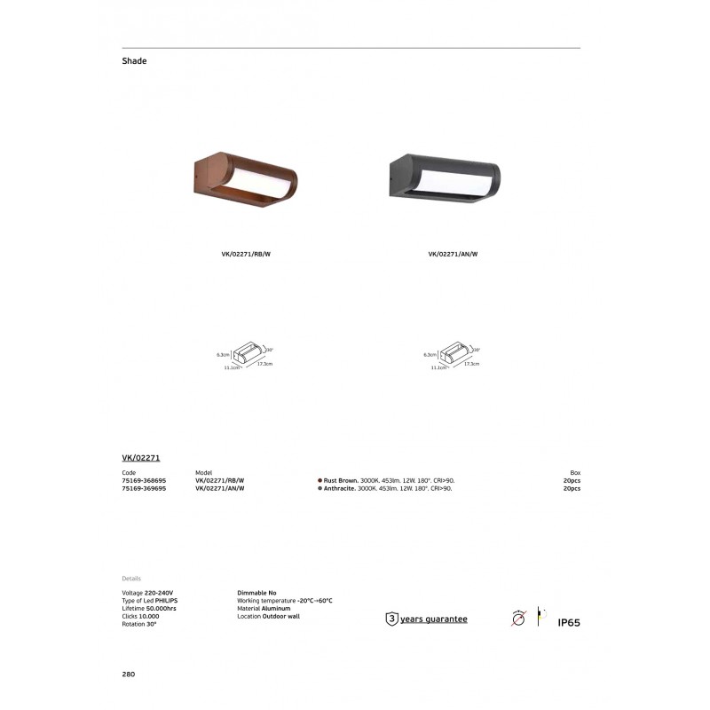 LED ПАНЕЛ VK 75169-368695 18W 4000K
