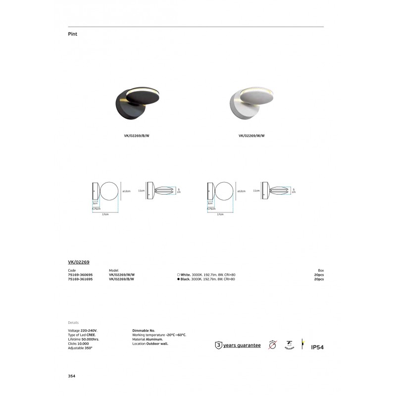 LED ПАНЕЛ VK 75169-361695 36W БЯЛ LED ПАНЕЛ VK 75169-361695 36W БЯЛ
