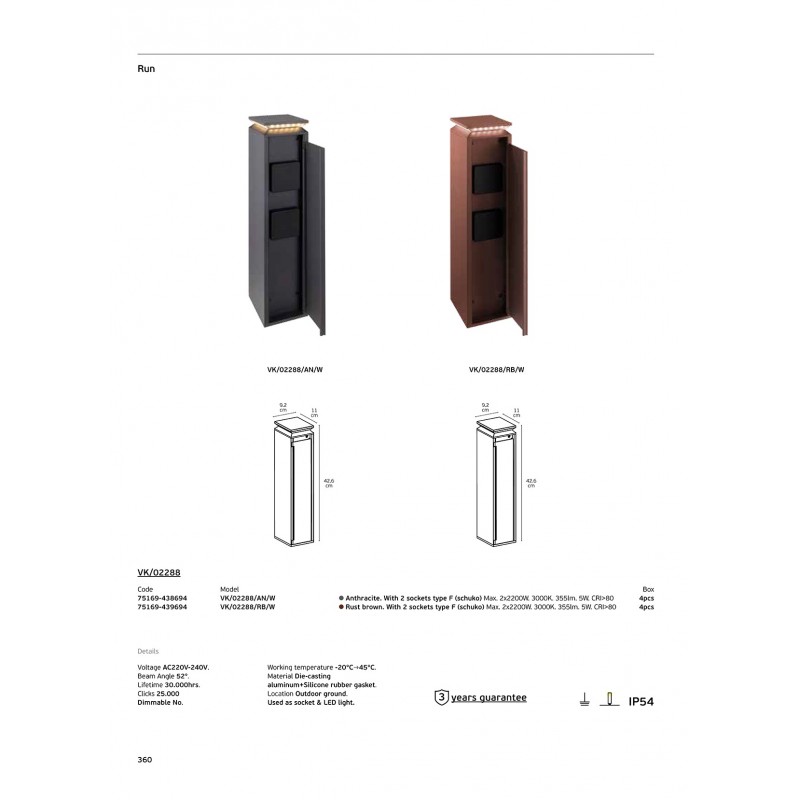 ВГРАДЕН LED ПРОЖЕКТОР VK 75169-438694 ВГРАДЕН LED ПРОЖЕКТОР VK 75169-438694