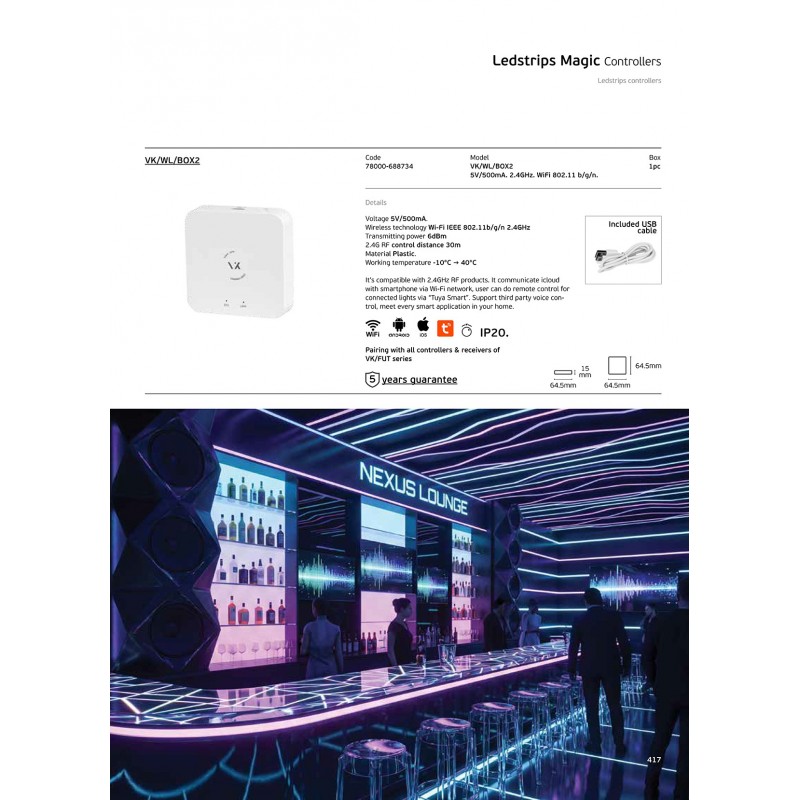 ВГРАДЕН LED ПРОЖЕКТОР VK/WL/BOX2 ВГРАДЕН LED ПРОЖЕКТОР VK/WL/BOX2