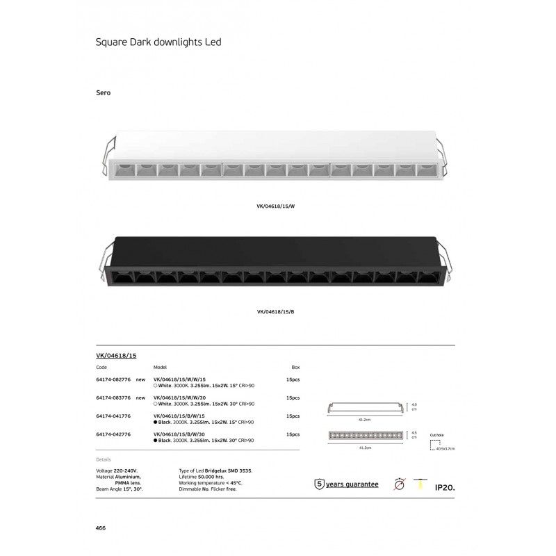 LED ПАНЕЛ VK 64174-083776 15W LED ПАНЕЛ VK 64174-083776 15W