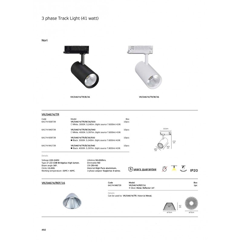 LED ЛУНА VK 64174-939739 36W 930 LED ЛУНА VK 64174-939739 36W 930