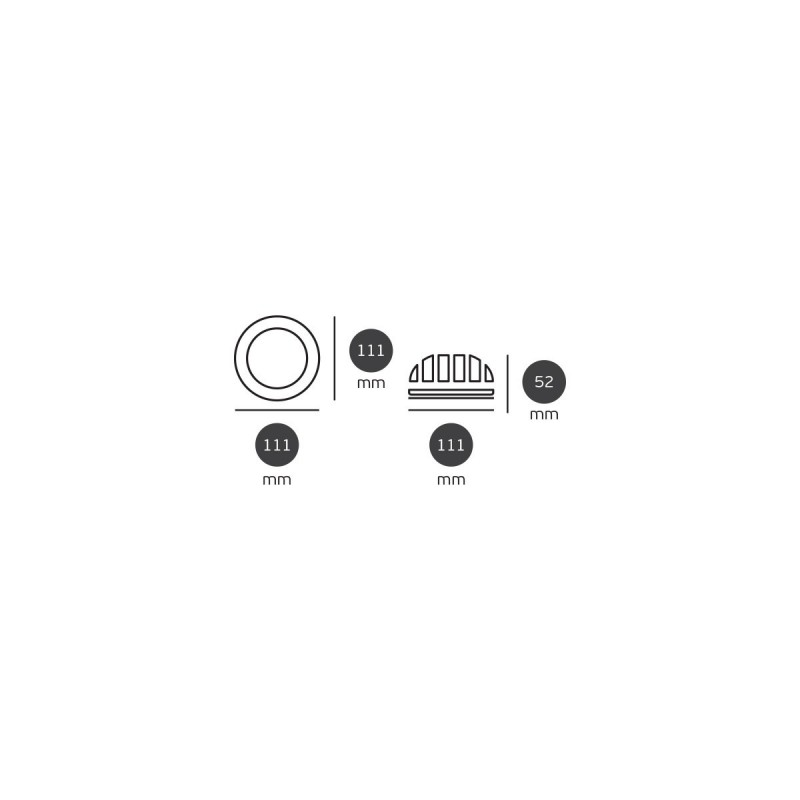 LED ДАУНЛАЙТ CN111 COB 4300K 927 60D G3 LED ДАУНЛАЙТ CN111 COB 4300K 927 60D G3