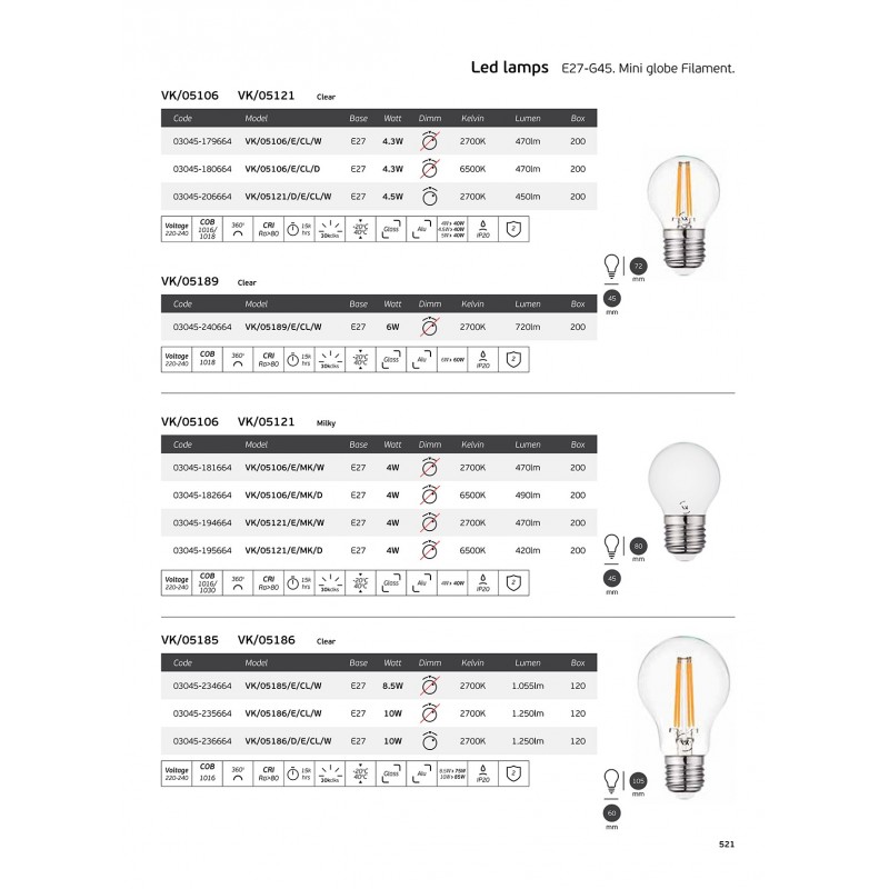 LED ЛУНА VK/05186/E/CL/W LED ЛУНА VK/05186/E/CL/W