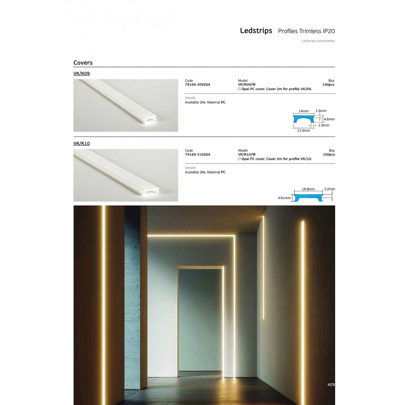 LED ПАНЕЛ VK/K09/W 75165-309264