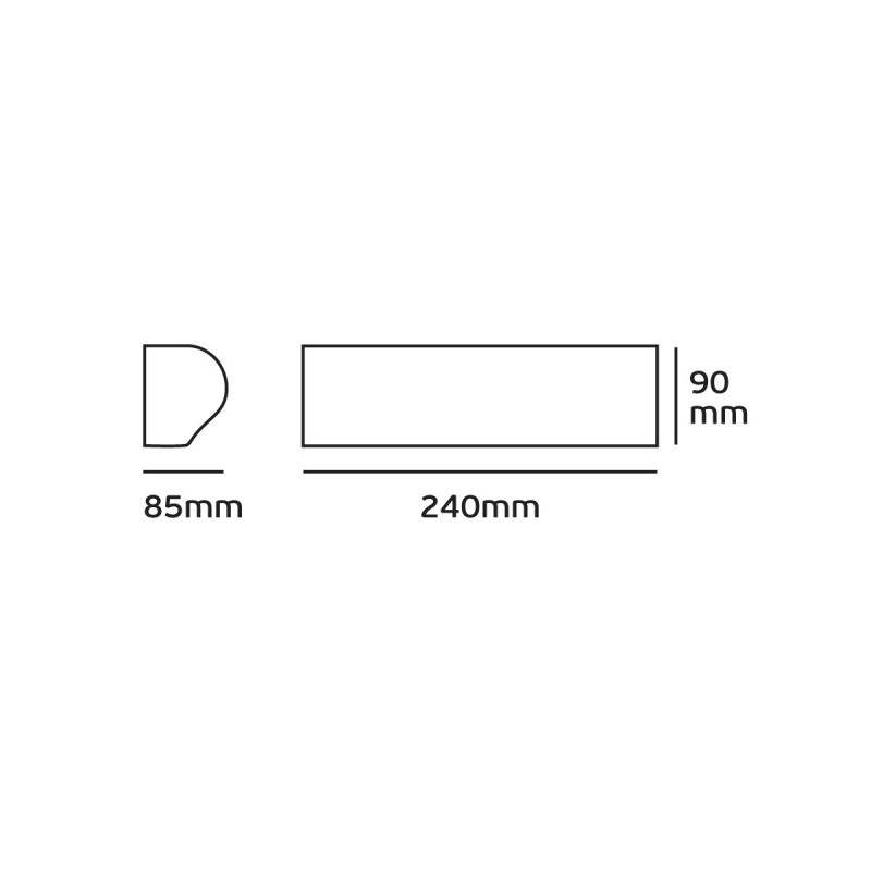LED ОГЛЕДАЛНА ЛАМПА 12W БЯЛА