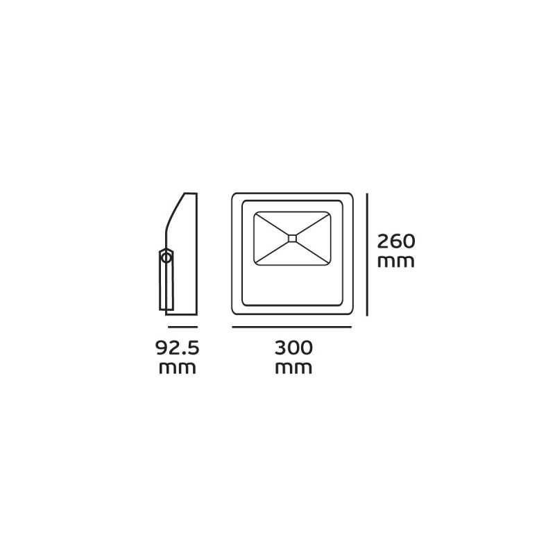 LED ПРОЖЕКТОР 150W 15000LM 6500K IP65 LED ПРОЖЕКТОР 150W 15000LM 6500K IP65