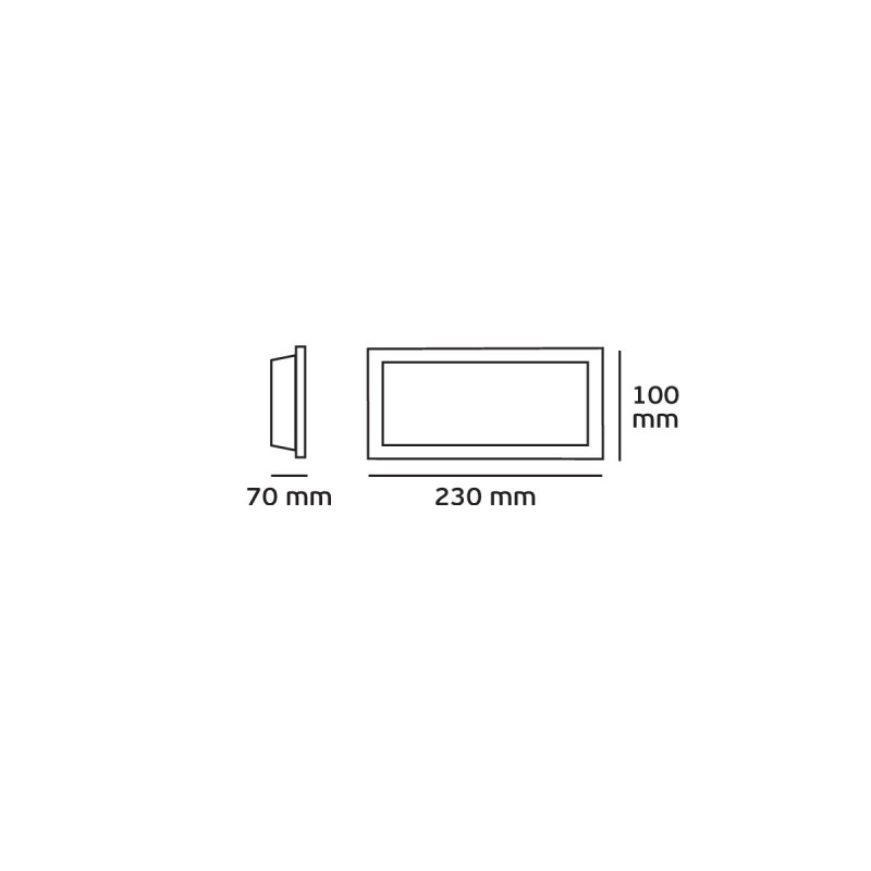 СТЕНЕН АПЛИК VK XG 5007C/B СТЕНЕН АПЛИК VK XG 5007C/B