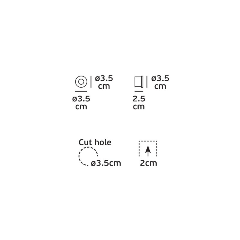 ВГРАДЕН LED ПРОЖЕКТОР VK 75169-043721
