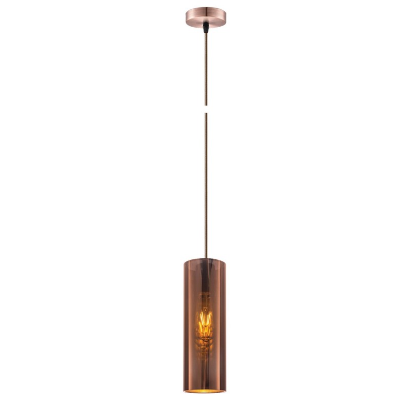 ПЕНДЕЛ COPPER 1X60W E27 ЧЕРЕН