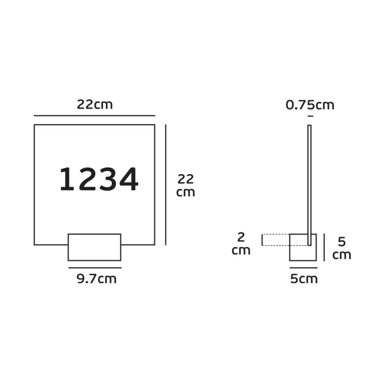 СТЕННА АПЛИК V-TAC VT-7310 СТЕННА АПЛИК V-TAC VT-7310