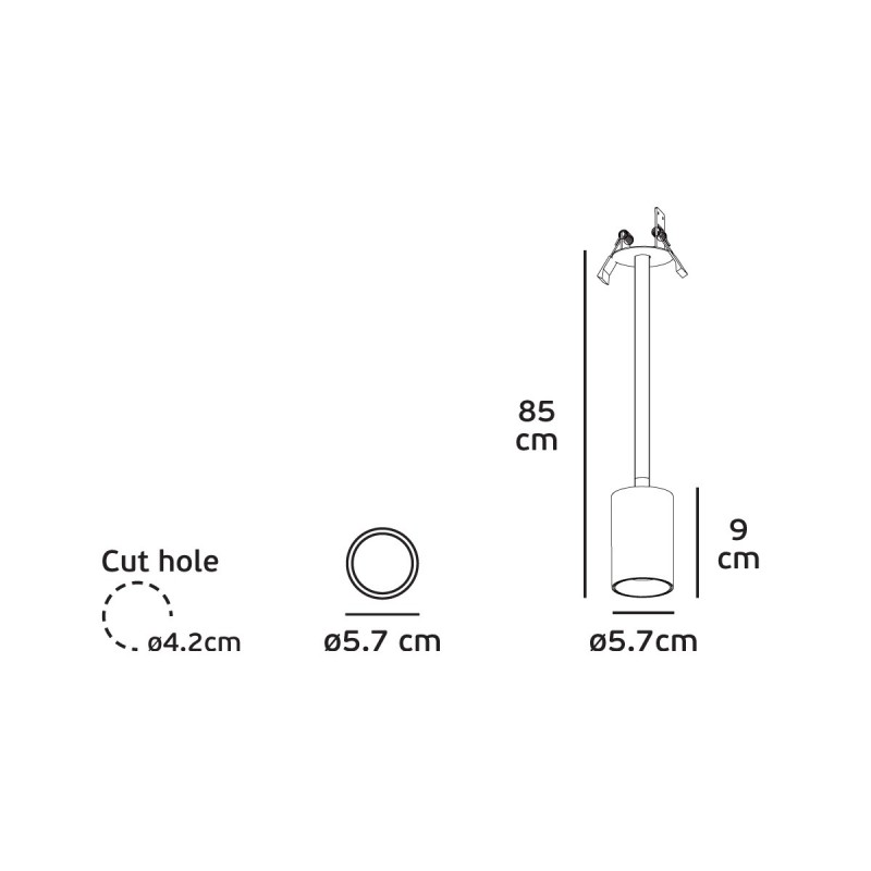 ВГРАДЕН LED ПРОЖЕКТОР VK/03190/B/70 ВГРАДЕН LED ПРОЖЕКТОР VK/03190/B/70