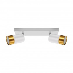 PUZON SPT GU10 2L WHITE/GOLD 04124