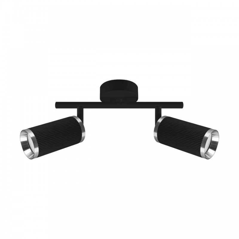 FRIDA SPT GU10 2I BLACK/CHROME 04201