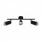 FRIDA SPT GU10 3I BLACK/CHROME 04203