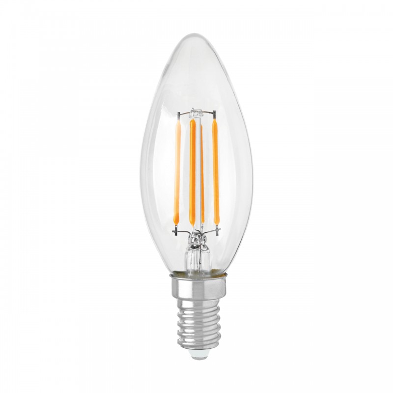 ФИЛАМЕНТНА LED КРУШКА VELA E14 4W ТОПЛА БЯЛА ФИЛАМЕНТНА LED КРУШКА VELA E14 4W ТОПЛА БЯЛА