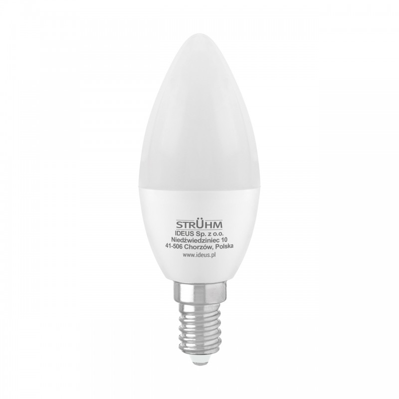 LED КРУШКА VELA E14 6W СТУДЕНА БЯЛА