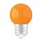 LED КРУШКА ULKE E27 1W ОРАНЖЕВА