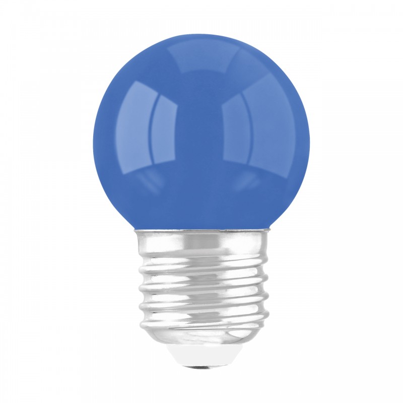 LED КРУШКА E27 1W СИНЯ LED КРУШКА E27 1W СИНЯ