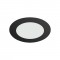 LED ПЛОСКА ПАНЕЛНА ЛАМПА 9W ЧЕРНА CCT