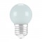 LED КРУШКА E27 1W НЕУТРАЛНО БЯЛА МЛЕЧНО БЯЛА