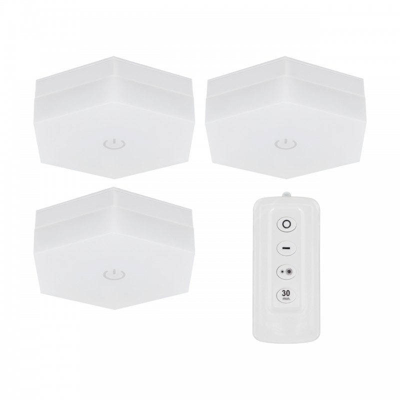 СУДОКУ LED V 3X1W NW БЯЛ