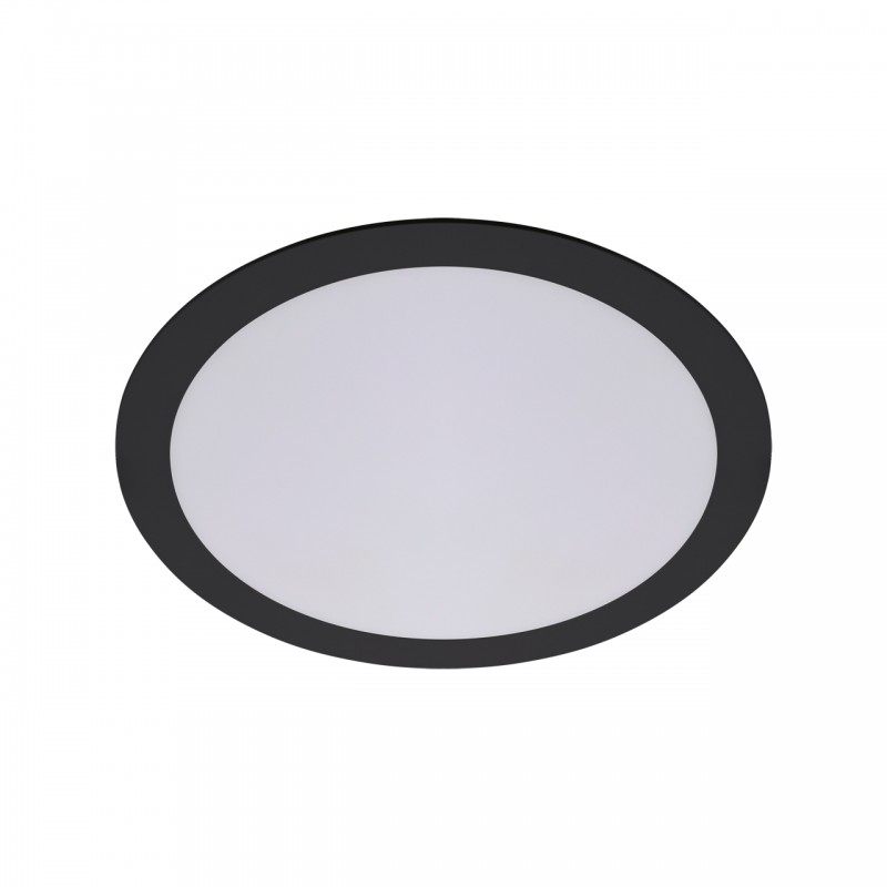 LED ПЛОСКА ПЛАФОНИЕРА LIRA 12/15/18W ЧЕРНА CCT