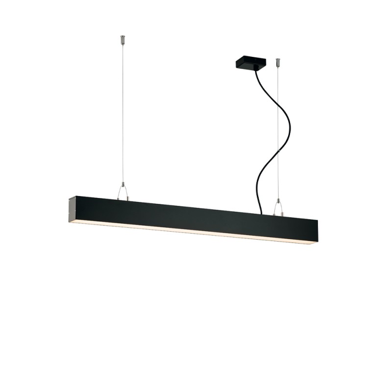 ЛИНЕЙНО ВИСЯЩО ОСВЕТИТЕЛНО ТЯЛО L580 3000K ЧЕРЕН ДИМЕР