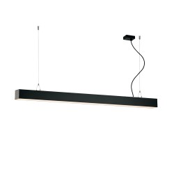 ЛИНЕЙНО ОКАЧЕНО СВЕТИЛО STATION ULTRA 1420MM 37W 3000K ЧЕРНО