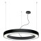 ВИСЯЩ LED ПРЪСТЕН ЧЕРЕН D1800 4000K ДИМИРАНЕ 132W