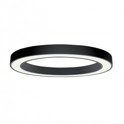 LED ПРЪСТЕНЕН ПЛАФОН ЧЕРЕН D900 4000K ДИМИРАНЕ