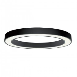 LED ПРЪСТЕНЕН ПЛАФОН ЧЕРЕН D1800 3000K ДИМИРУЕМ 132W
