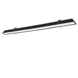 ВГРАДЕН LED ПРОФИЛ LINEAR L1980 4000K ЧЕРЕН