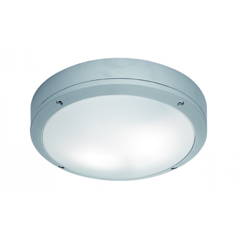 ПЛАФОН КРЪГЪЛ LEROS E27 LED 2X18W СИВ ПЛАФОН КРЪГЪЛ LEROS E27 LED 2X18W СИВ