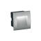 ВГРАДЕНА СТЕННА ЛАМПА RIVA 90X90 LED 1,5W СИВ ЦВЯТ