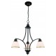 ПЛАФОН CLAIR 3 X E27 580MM БЯЛ/КАФЯВ ПЛАФОН CLAIR 3 X E27 580MM БЯЛ/КАФЯВ