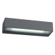 LED СТЕННА ЛАМПА L:220 DARK GREY