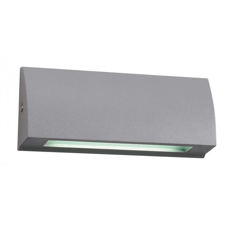 СТЕННА ЛАМПА TECH LED 4W СИВА IP54 3000K СТЕННА ЛАМПА TECH LED 4W СИВА IP54 3000K